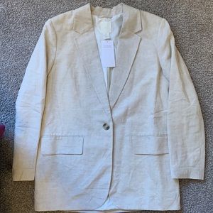 H&M Linen Blend Blazer
